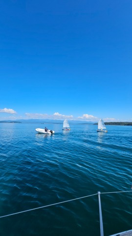 Заезды учеников яхт-клуба 