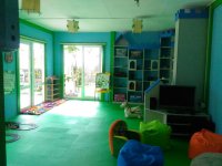 Игровая комната, вид на вход