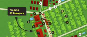 Схема территории пляжа «Лебединое озеро» и Усадьбы «38 самураев» Схема территории пляжа «Лебединое озеро» и Усадьбы «38 самураев»